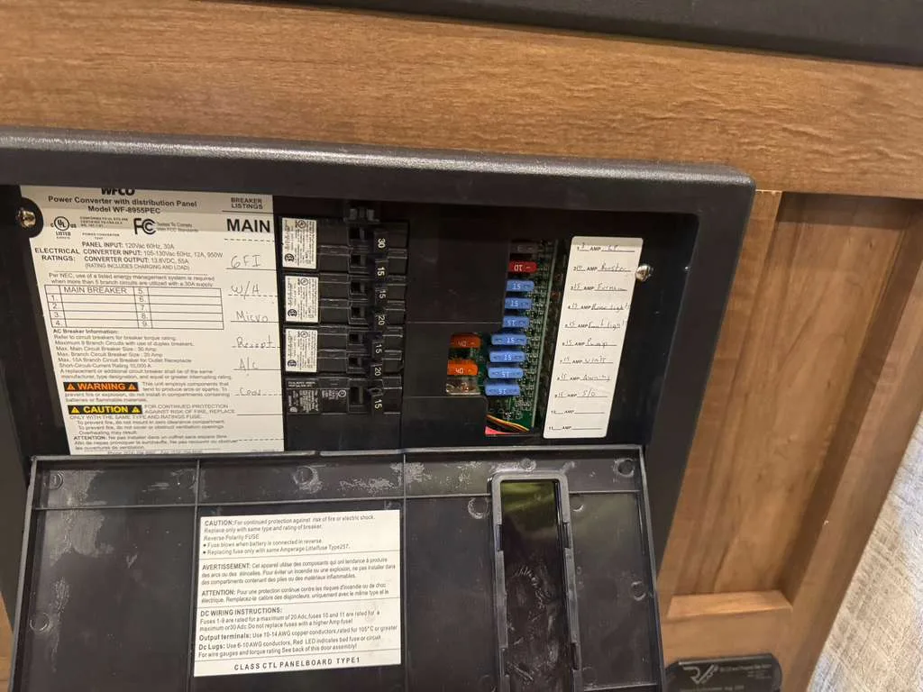 RV electrical panel repair and diagnosis in Osprey, FL