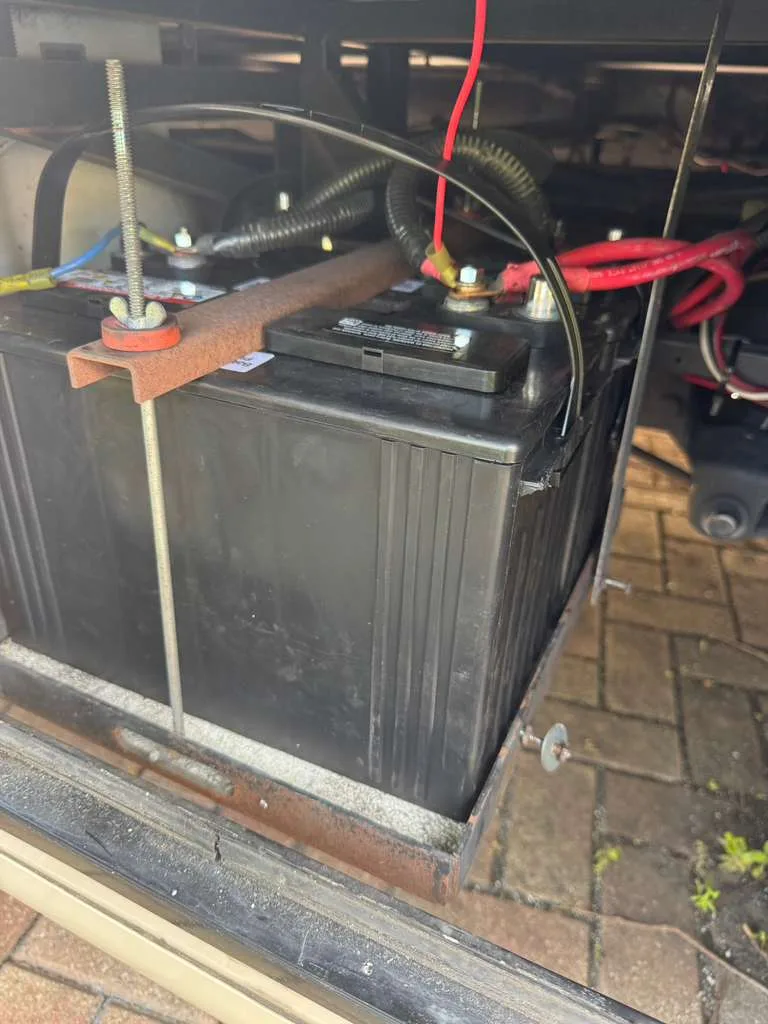 RV battery system replacement and lithium upgrade by a Coast to Coast RV technician